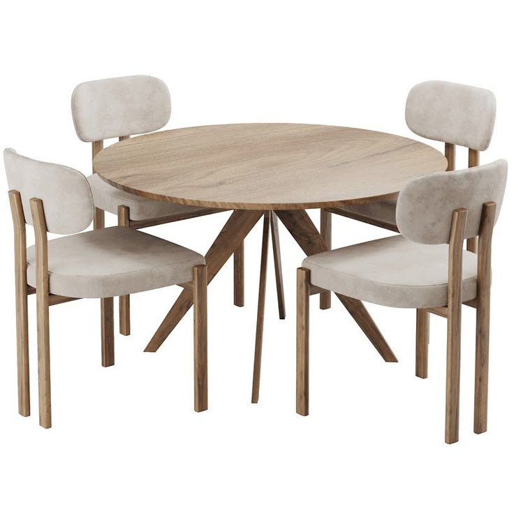 The Nordic Oak Dining Set